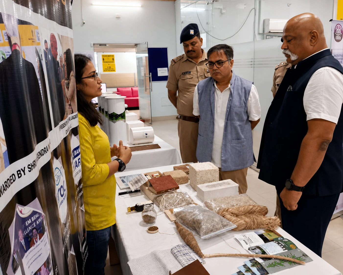 Gohemp presenting natural materials
