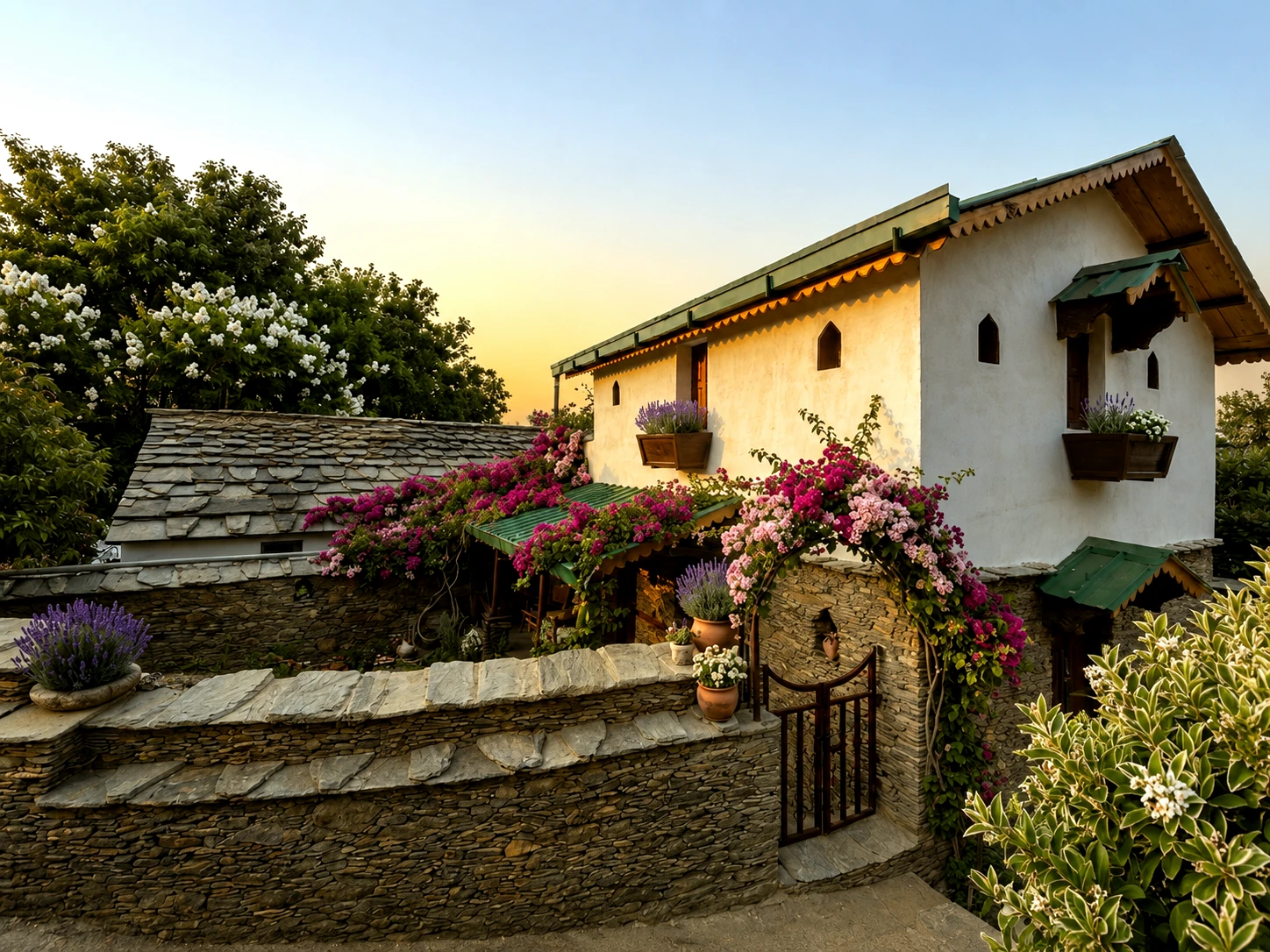Himalayan Hemp Ecostay exterior in Uttarakhand