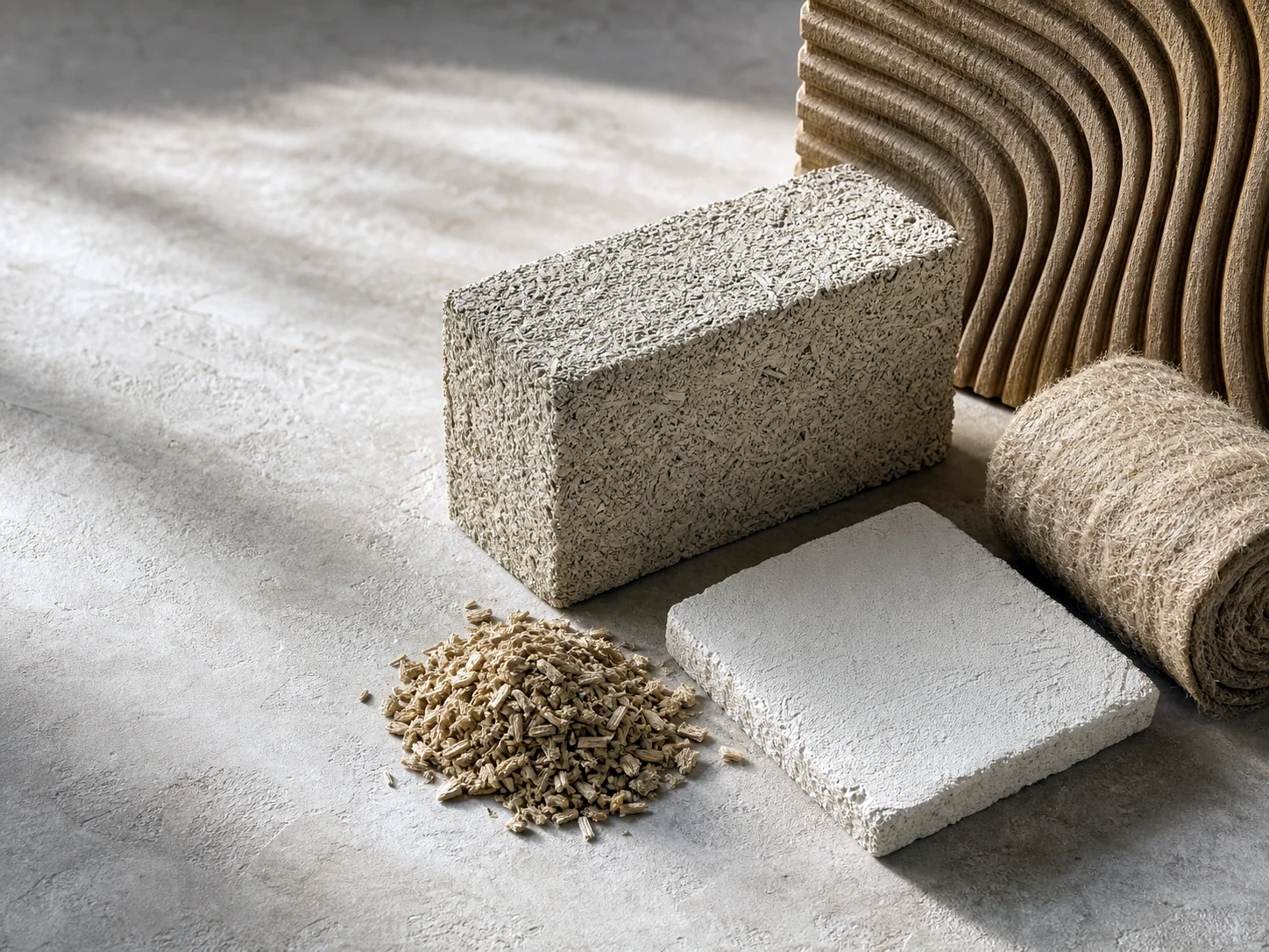 Hempcrete filler slab study at Himalayan Hemp Ecostay