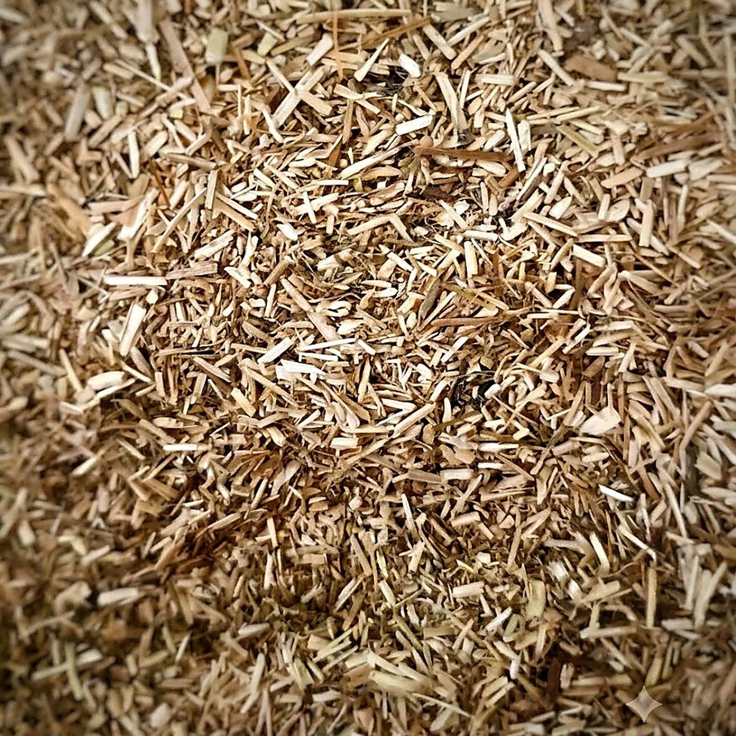 Hemp fine shives macro photograph